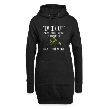 Mante religieuse, collectionneur d’insectes, entomologiste - Sweat-shirt à capuche long Femme - noir - Devant