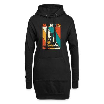 Mante religieuse, collectionneur d’insectes, entomologiste - Sweat-shirt à capuche long Femme - noir - Devant