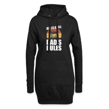 BBQ Daddy Joke BBQ Grill Daddy - Hoodie Dress - black - Front