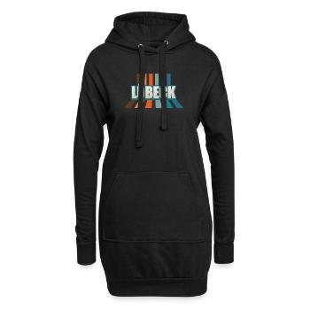 Lübeckerin Lübecker Lübeck - Sweat-shirt à capuche long Femme - noir - Devant