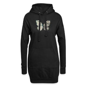 Jeremia 29 11 Heilige Schrift Treue christliche Bibel - Hoodie-Kleid - Schwarz - Vorne