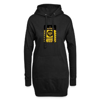 Apiculteur Apiculture Abeille Ruche Amoureux Abeille - Sweat-shirt à capuche long Femme - noir - Devant