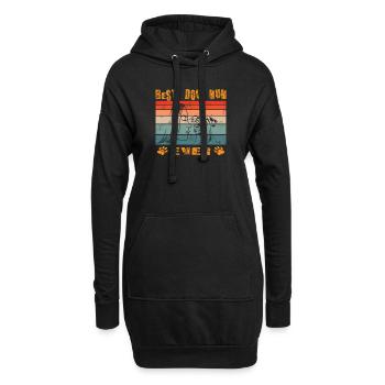 Hundezubehör Terrier Hundebesitzer - Hoodie-Kleid - Schwarz - Vorne