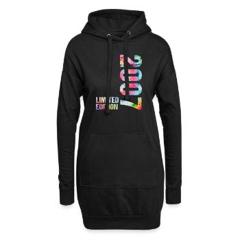 18 JAHRE 18. GEBURTSTAG LIMITED EDITION 2007 - Hoodie-Kleid - Schwarz - Vorne