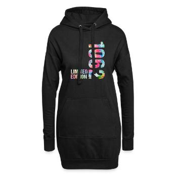 18 JAHRE 18. GEBURTSTAG LIMITED EDITION 1962 - Hoodie-Kleid - Schwarz - Vorne