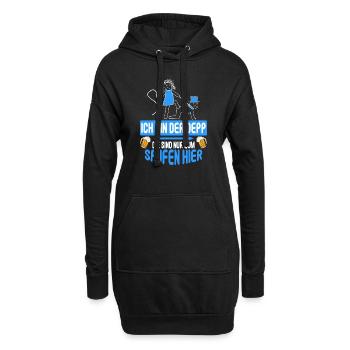 Junggesellenabschied Poltern Polterabend JGA - Hoodie-Kleid - Schwarz - Vorne