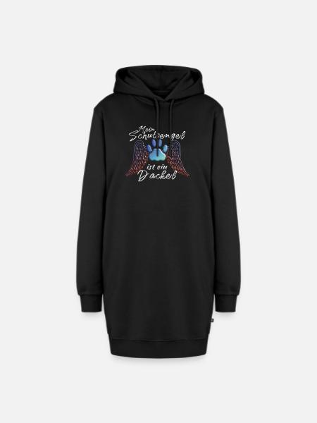 Hunderasse Dackel für Hundeliebhaber - Hoodie-Kleid - Schwarz