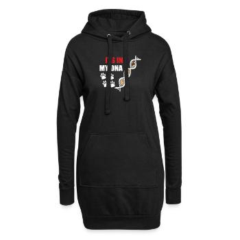 Chien Chihuahua Propriétaire de chien Gechenkidee - Sweat-shirt à capuche long Femme - noir - Devant