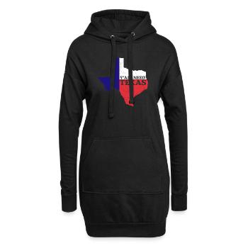 Vous avez tous besoin du Texas - Sweat-shirt à capuche long Femme - noir - Devant