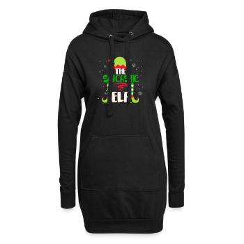 Le groupe familial d’appariement d’elfes sarcastiques - Sweat-shirt à capuche long Femme - noir - Devant
