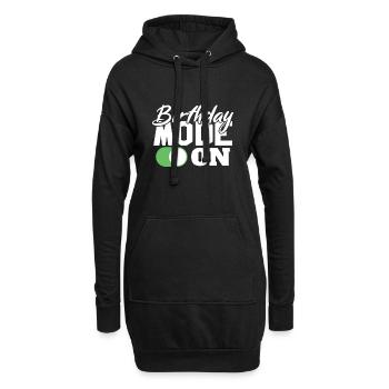 Mode anniversaire sur Fun Celebration - Sweat-shirt à capuche long Femme - noir - Devant