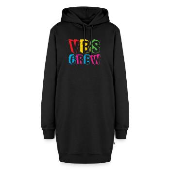 VBS-Besatzung - Hoodie-Kleid - Schwarz - Vorne