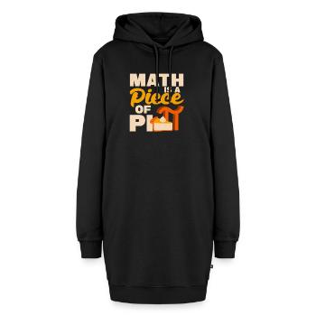 Les mathématiques font partie de Pi Day Funny - Sweat-shirt à capuche long Femme - noir - Devant