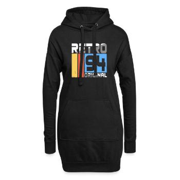 1994 Vintage Classic Retro Limited Edition - Hoodie-Kleid - Schwarz - Vorne