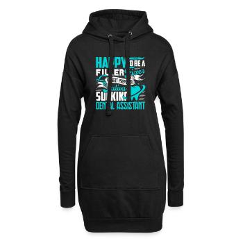 Dental Assistant Proud Dental Assistant - Hoodie Dress - black - Front
