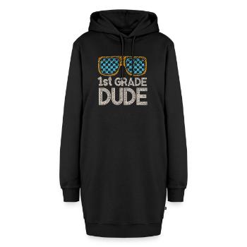 Professeur de maternelle Drôle Étudiant 1er Diplôme - Sweat-shirt à capuche long Femme - noir - Devant