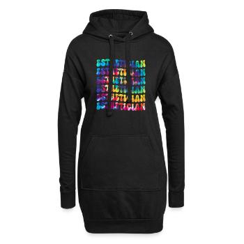 Esthéticienne, Soins de la peau, Thérapeute de la peau - Sweat-shirt à capuche long Femme - noir - Devant