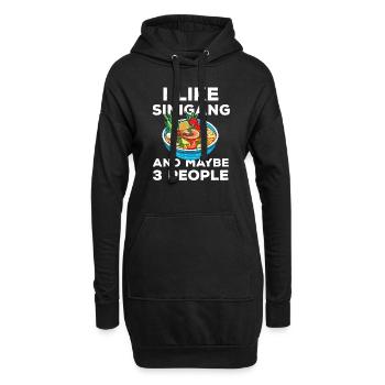 Philippines Philippines Femmes Hommes Cuisine philippine - Sweat-shirt à capuche long Femme - noir - Devant
