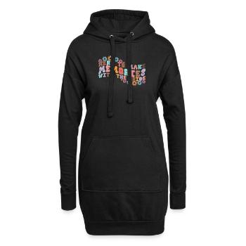 Honorpower Demoiselle d’honneur Groovy Bachelor - Sweat-shirt à capuche long Femme - noir - Devant