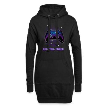 Gamers Video Gaming Geek Console Game Controller - Hoodie-Kleid - Schwarz - Vorne