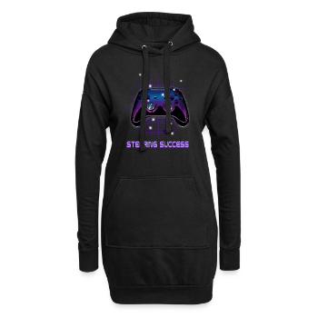 Gamers Video Gaming Geek Console Game Controller - Hoodie-Kleid - Schwarz - Vorne
