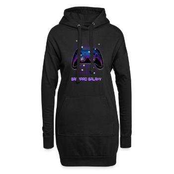 Gamers Video Gaming Geek Console Game Controller - Hoodie-Kleid - Schwarz - Vorne