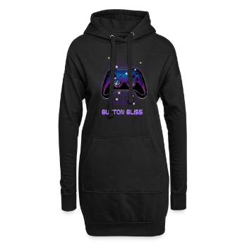 Gamers Video Gaming Geek Console Game Controller - Hoodie-Kleid - Schwarz - Vorne