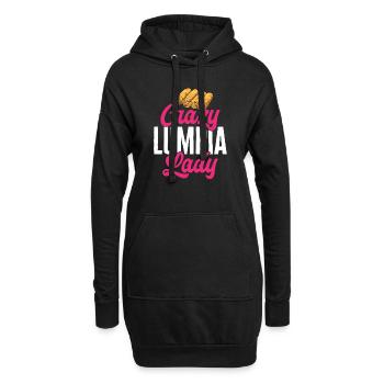 Lumpia Cuisine philippine Philippines - Sweat-shirt à capuche long Femme - noir - Devant
