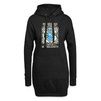 Baujahr 1994 Geboren, Geburtstag Jahrgang 1994 - Hoodie-Kleid - Schwarz - Vorne