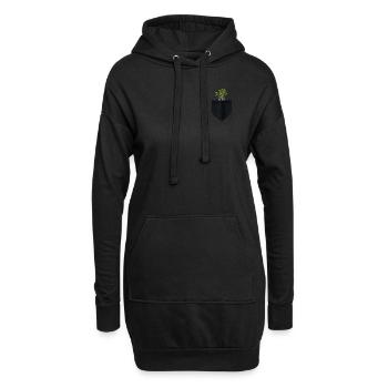 Jardinier Urbain Hommes Femmes Microgreens - Sweat-shirt à capuche long Femme - noir - Devant