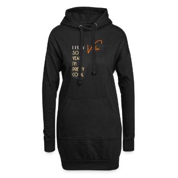 ViolinI Play Violin So Yeah I'm Pretty Cool - Hoodie Dress - black - Front