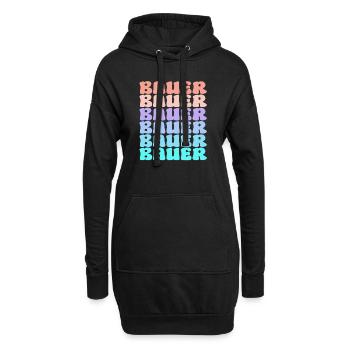 Celebrate Everyday Joy and Inspiration - Bauer Rai - Hoodie Dress - black - Front