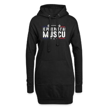 Ich kann nicht Bodybuilding Bodybuilding Gym haben - Hoodie-Kleid - Schwarz - Vorne