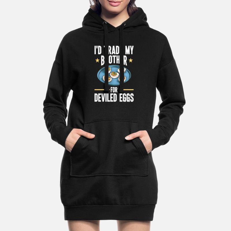 Stuffed Eggs Deviled Eggs Hoodie Dress
