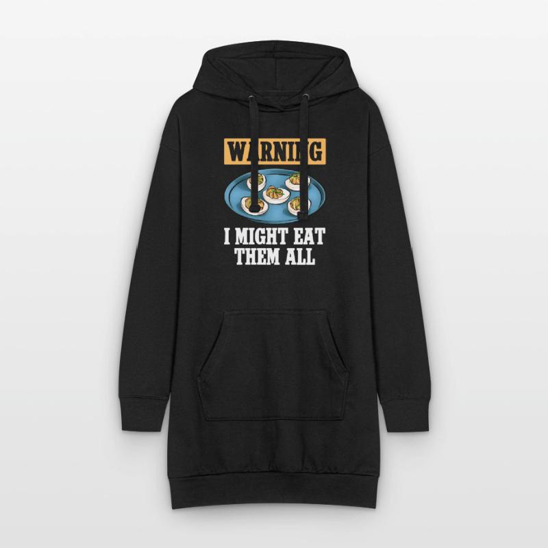 Stuffed Eggs Deviled Eggs Hoodie Dress