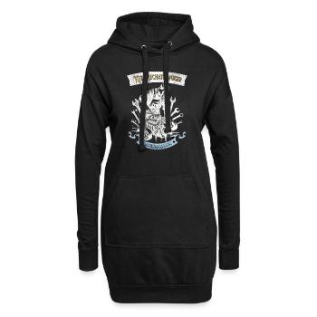 Kfz Mechatroniker Abschluss Mechatroniker Geschenk - Hoodie-Kleid - Schwarz - Vorne