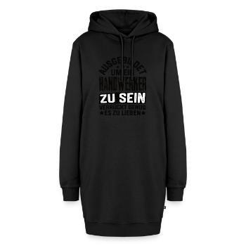 Handwerker Handwerk Handwerker Lustig Meister - Hoodie-Kleid - Schwarz - Vorne - AI Model Female 172 light (172cm)