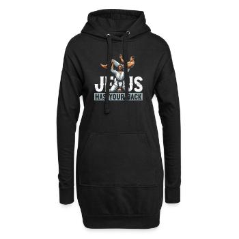 Kawaii Chibi Anime Girl Anime Merch Japanisch - Hoodie-Kleid - Schwarz - Vorne
