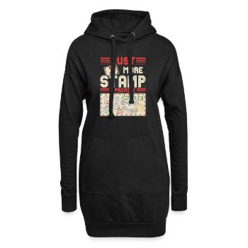 Endless Collection: One More Stamp, Always - Hoodie-Kleid - Schwarz - Vorne
