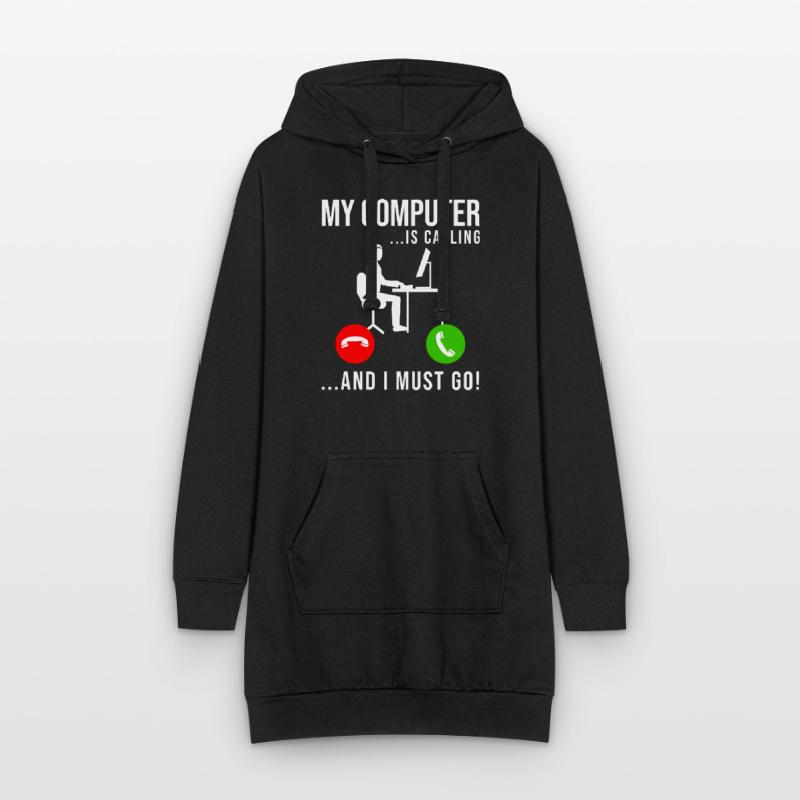 Coder Developer Programmer Coding IT Computer Hoodie Dress