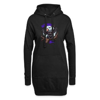 Beautiful Bats - Hoodie Dress - black - Front