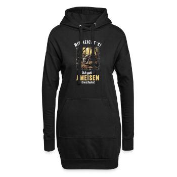 Ant Ameisen Ameise - Hoodie-Kleid - Schwarz - Vorne