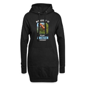 Ant Ameisen Ameise - Hoodie-Kleid - Schwarz - Vorne