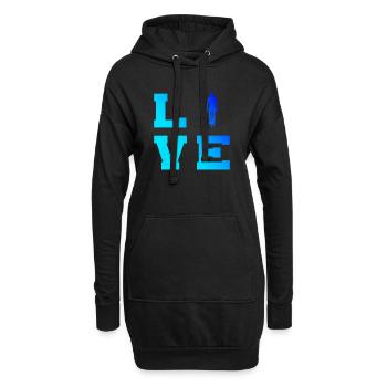 Femmes Vélo VTT Cyclisme Vélo Cyclisme - Sweat-shirt à capuche long Femme - noir - Devant