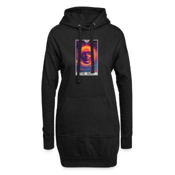 Tarotkarten Tarotkarte The Sun Die Sonne - Hoodie-Kleid - Schwarz - Vorne