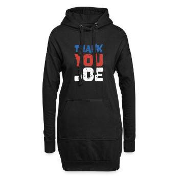 Vielen Dank, Joe - Wähler der Patriotischen Demokraten - Hoodie-Kleid - Schwarz - Vorne