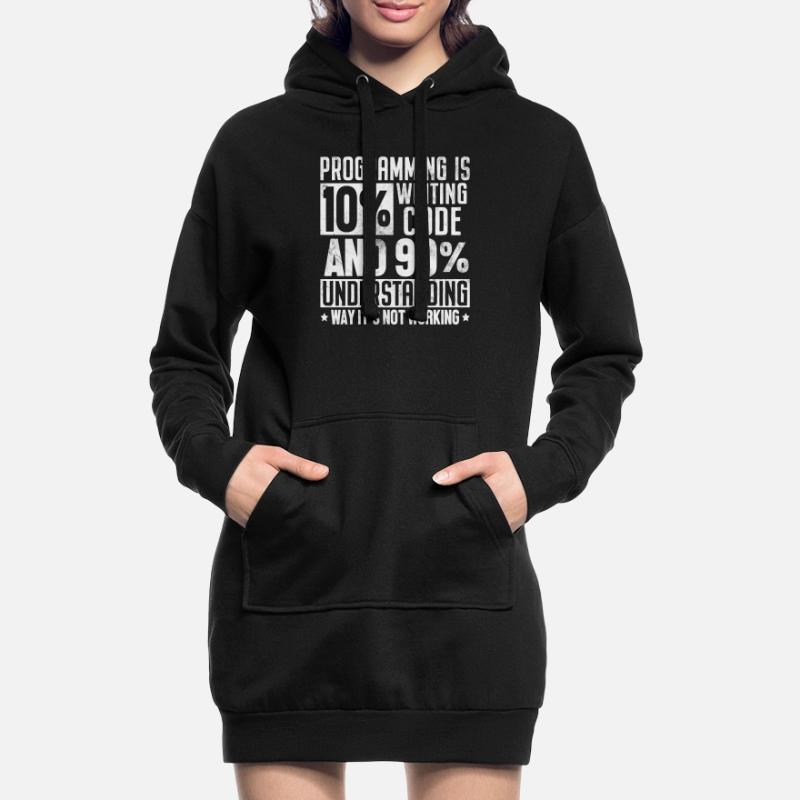 Programming Funny Software Engineer Computer Hoodie Dress