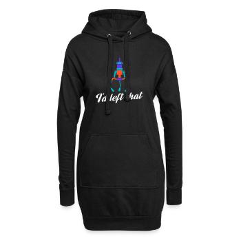 I'd Left That Prize Claw Machine Crane Game - Hoodie-Kleid - Schwarz - Vorne