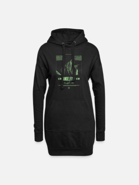 Altum Kaiserfisch Buntbarsch Aquarium Fischhalter - Hoodie-Kleid - Schwarz