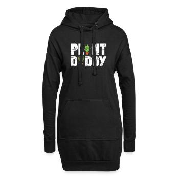 Plant Father Garden Plants Lover Gardener - Hoodie Dress - black - Front